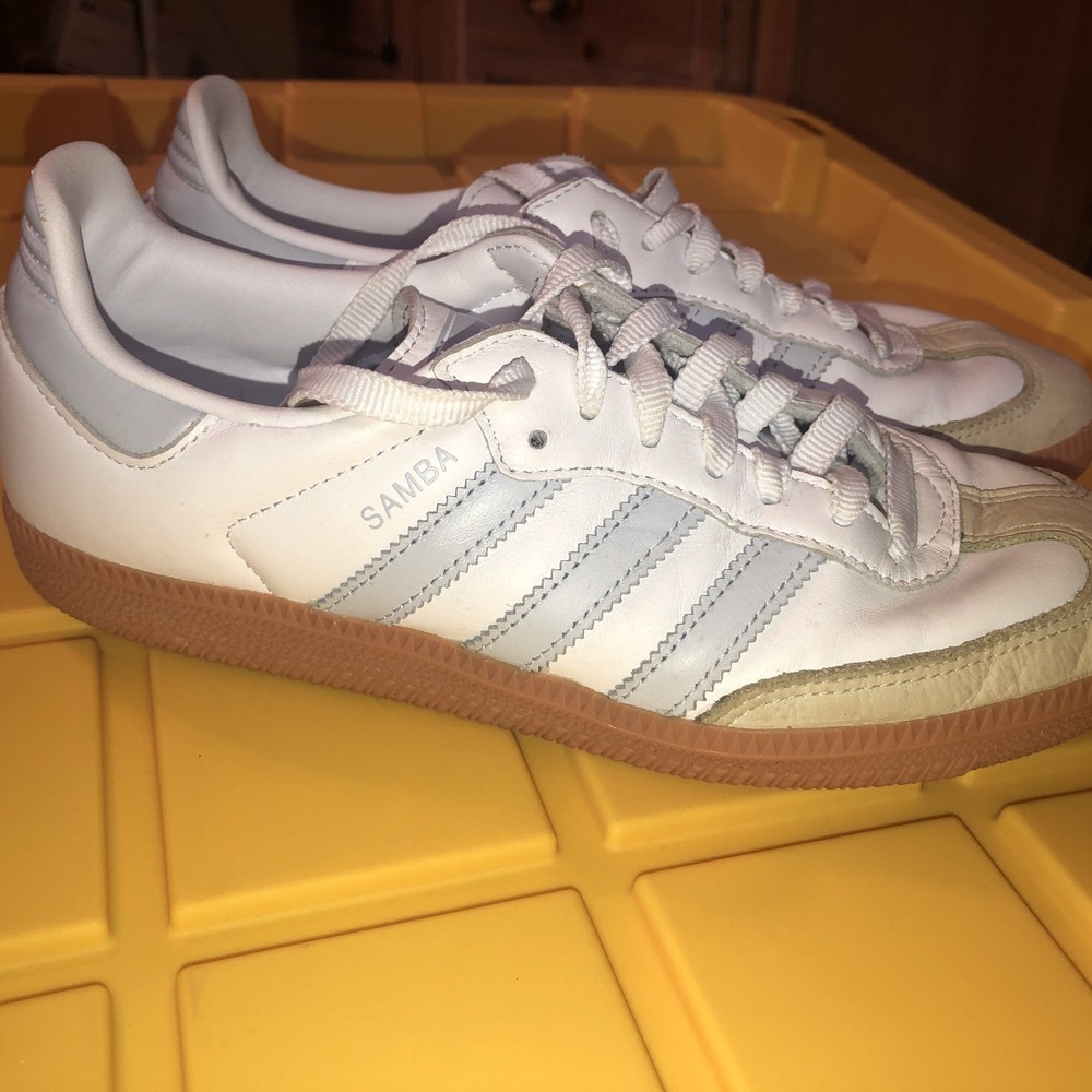 Adidas Originals SAMBA OG White Halo Blue IE0877 Women sneakers Size 8